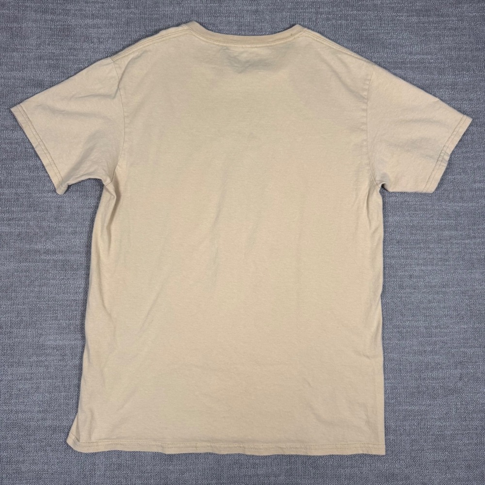 Star Wars Chewbacca Save Our Forests Graphic T-Shirt Mens Small Beige - Picture 2 of 6